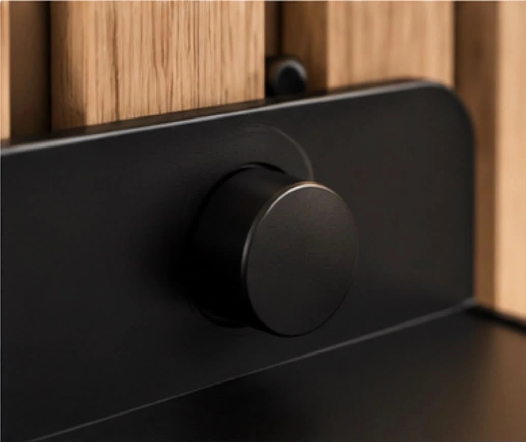 Étagère murale pour montres et accessoires - Noir
