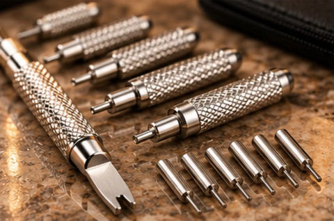 Kit d’outils pour bracelets de montre, détail