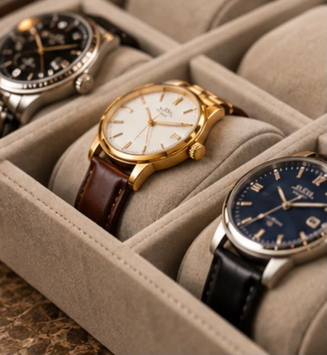 Écrin 24 montres - Brun